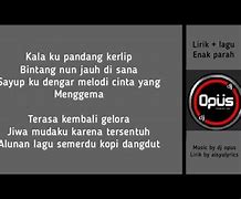 Dj Kopi Dangdut Lirik